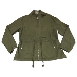 Old Navy Field Jacket Size L Olive Green‎ Military Style Utility Chore Barn Coat